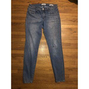 Jessica Simpson Kiss Me Super Skinny Women's All-Over Print Skinny Jeans Size 30